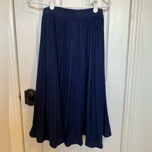 Grace Karin pleated midi skirt